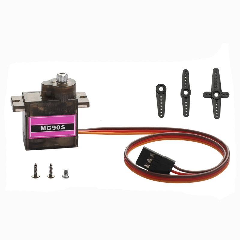 Metal Gear RC Micro Servo 9g MG90S for 450 RC Robot Helicopter
