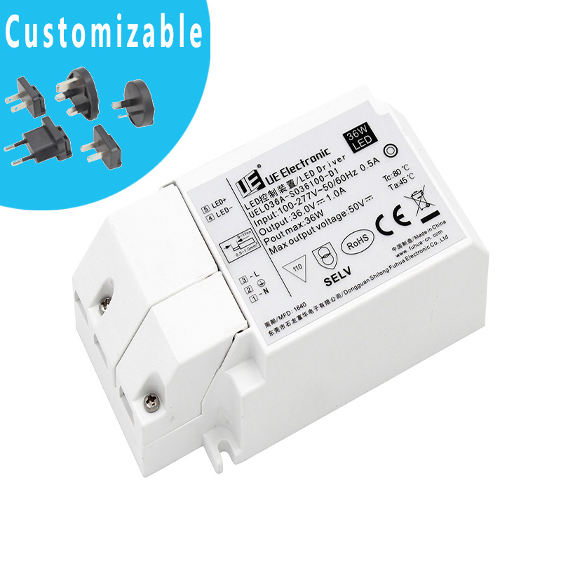 L036A-D1 Power:36WThe output voltage:28-52VOutput current:0.7-1A
