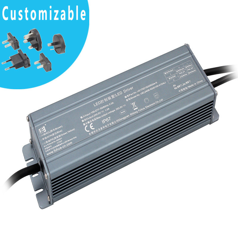 L240B-A1DALI Power:240WThe output voltage:69V-344VOutput current:0.70A-2.10A