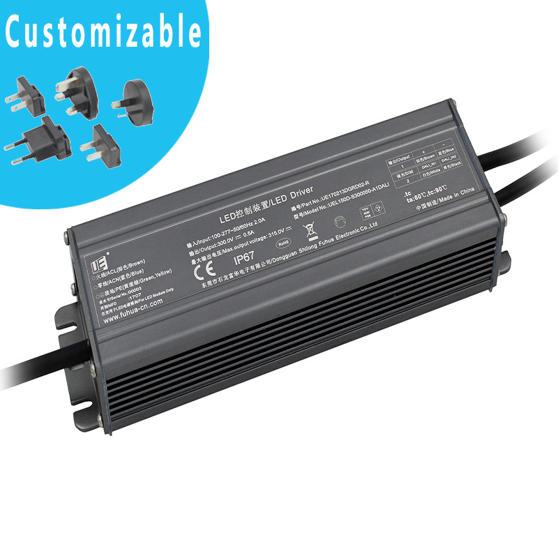 L150D-A1DALI Power:150WThe output voltage:22V-300VOutput current:0.50A-4.17A