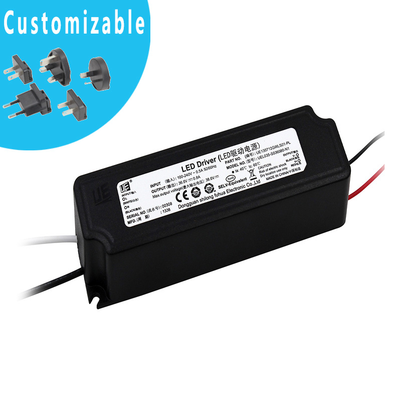 L035-N1 Power:35WThe output voltage:24V-52VOutput current:0.66A-1.46A