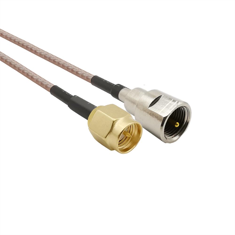 SMA Male To FME Male Connector RG316 Cable Pigtail FME to SMA Male Plug Adapter RF Jumper antenna extension cable