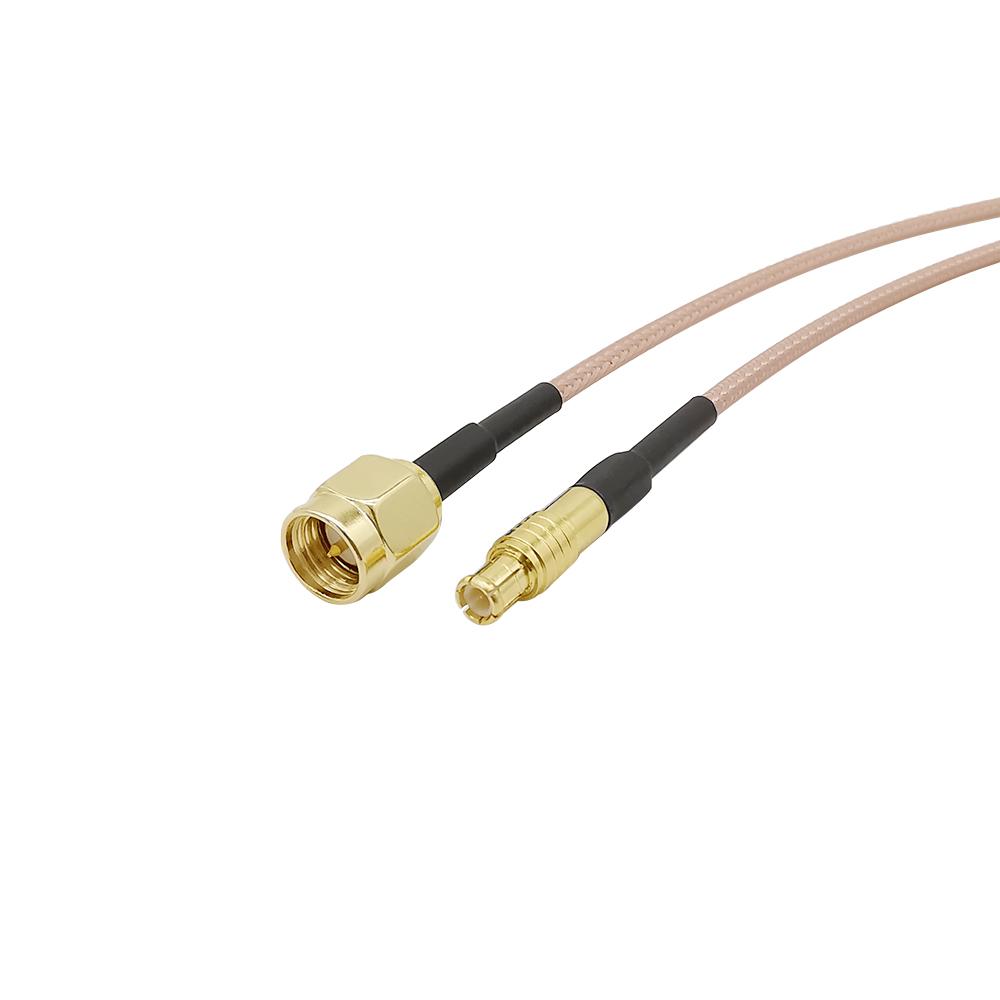 1PCS SMA Male to MCX Male Straight connector RG316 Pigtail Cable 20CM SMA Plug to MCX Plug Antennas Wire Connector