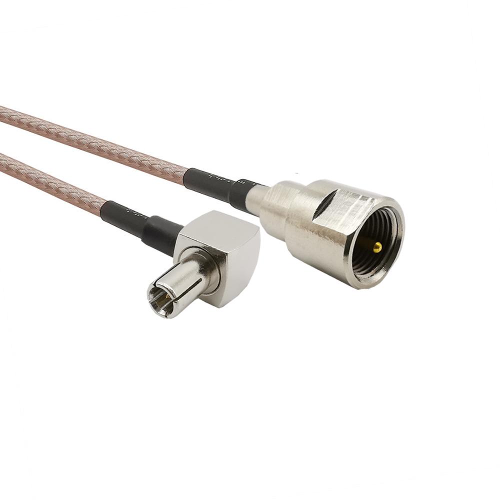 FME Male To TS9 Male Right Angle Connector RG316D Cable Pigtail FME to TS9 Male Plug Adapter RG316D Jumper cable FME To TS9 Male