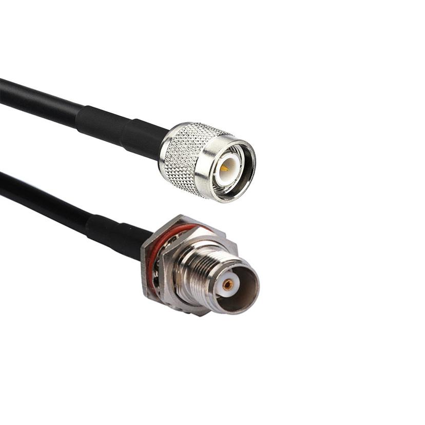 1Pcs TNC Male to TNC Female RG58 Extension Pigital Wire Coaxial Cable Terminal plug Jack Connector 10/15/20/30/50CM