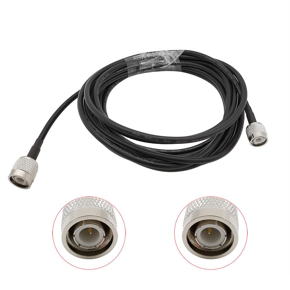 TNC Male to TNC Male Plug LMR200 Cable TNC Male to Male RF LMR200 Coaxial Cable GPS Navigation Antenna Extension Cable GPS