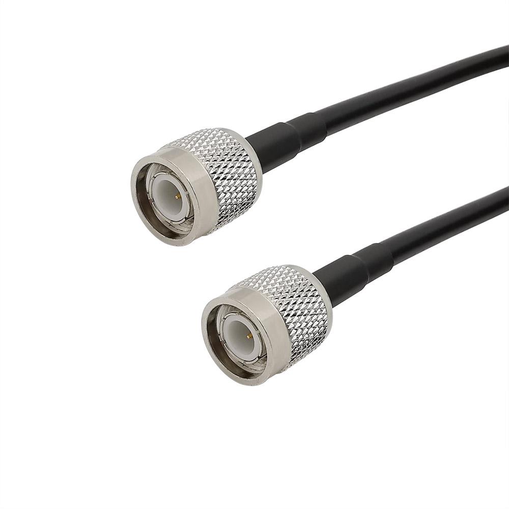 TNC Male to Male LMR195 Coaxial Cable for Trimble Topcon Leica Sokkia GNSS RTK Survey Vehicle Marine Boat GPS Navigation