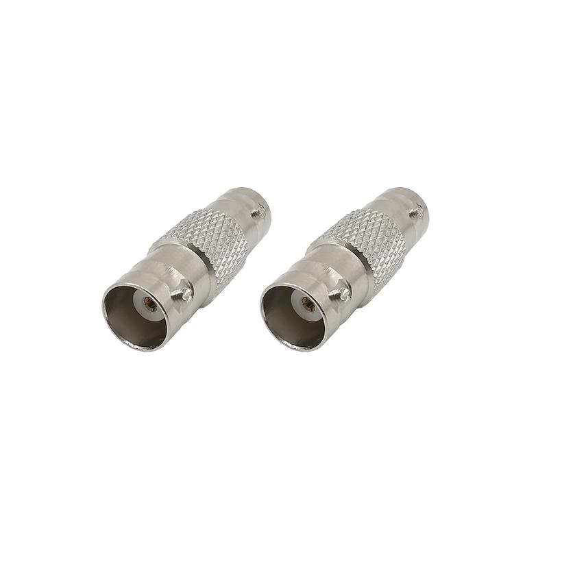 10Pcs Double BNC Female Jack Straight Coupler Coax KK Connector Joint Video Cable Extender adapter for CCTV Camera Security