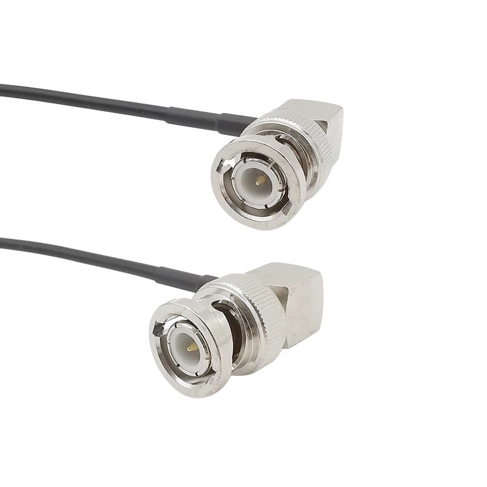 15CM RG174 RF Coaxial Cable BNC Male to BNC Plug connector