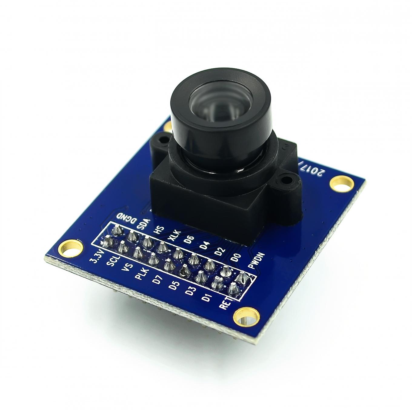 OV7670 camera module Supports VGA CIF auto exposure control display active size 640X480 for Arduino