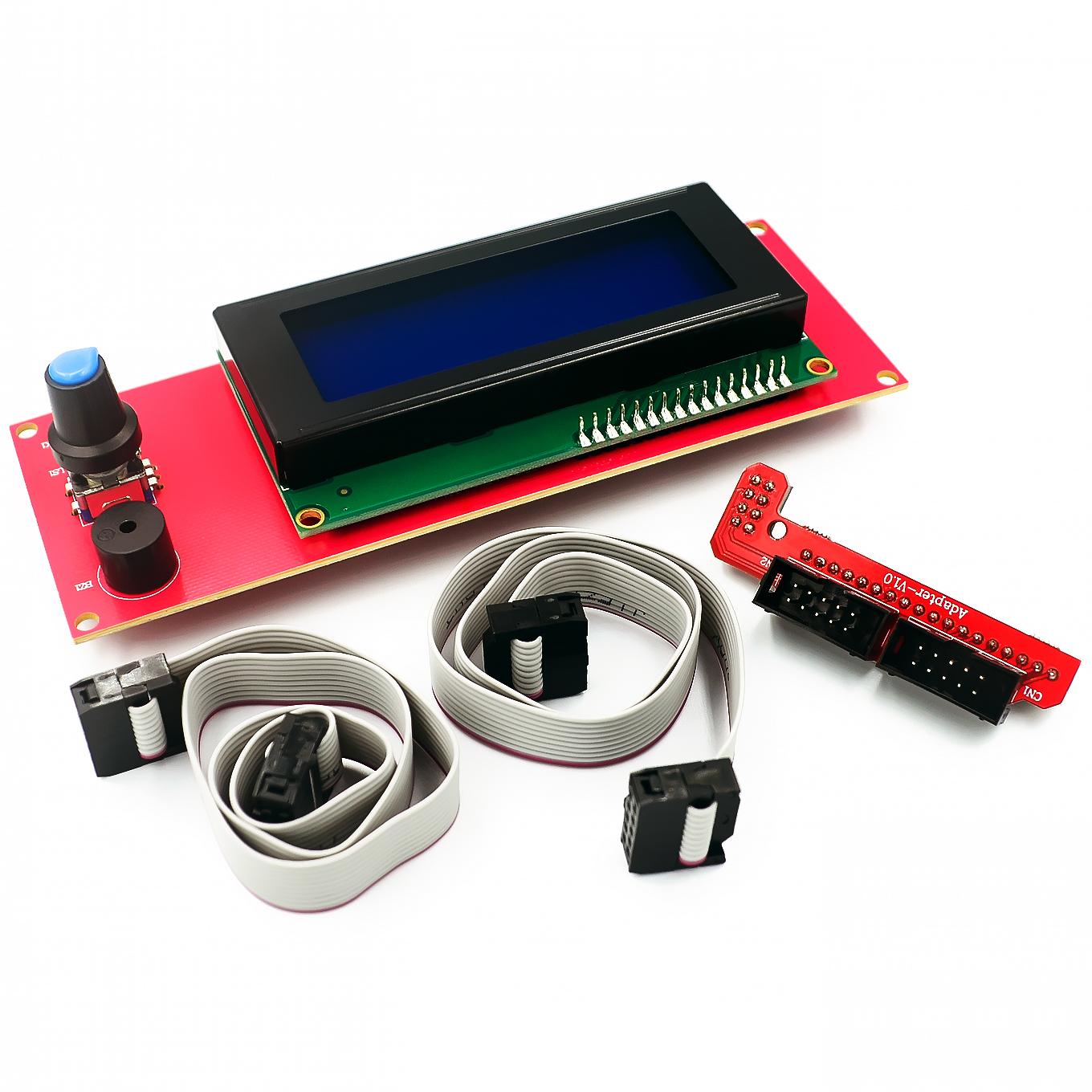 Promotion 3D Printer Kit Reprap Smart 3D Printer Parts Controller Display Reprap Ramps 1.4 2004 LCD LCD 2004 Control