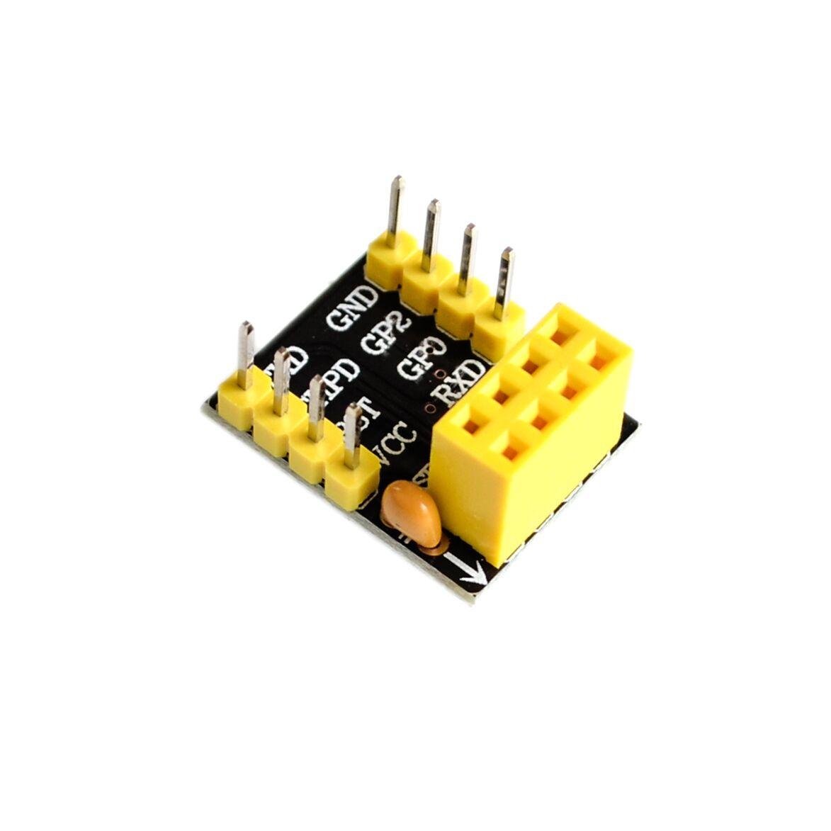 USB to ESP8266 WIFI module ESP-01 ESP-01S Remote Serial Port WIFI Sensor Transceiver Wireless Board ESP01S Breakout PCB Adapter