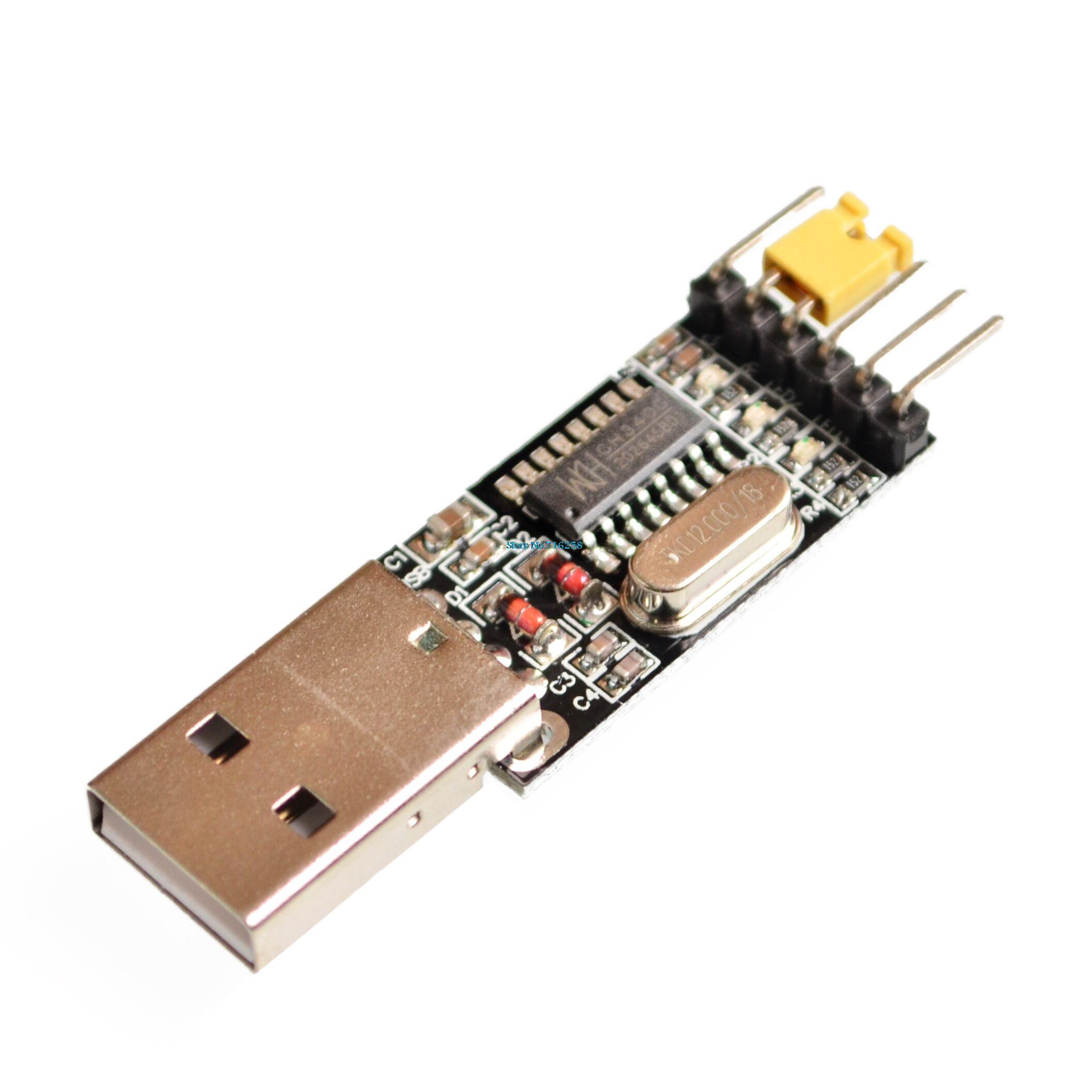 5pcs-lot-CH340-module-USB-to-TTL-CH340G-upgrade-download-a-small-wire-brush-plate-STC-microcontroller-board-USB-to-serial