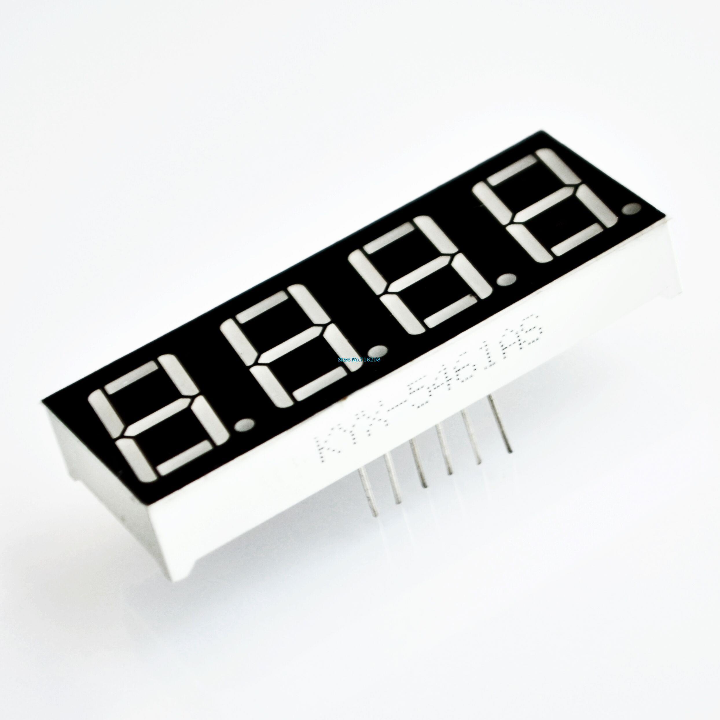 Best Price 5pcs/lot 0.56 Inch 7 Seven Segment 4 Digits Red Clock LED Display Common Anode Time 12 Pins