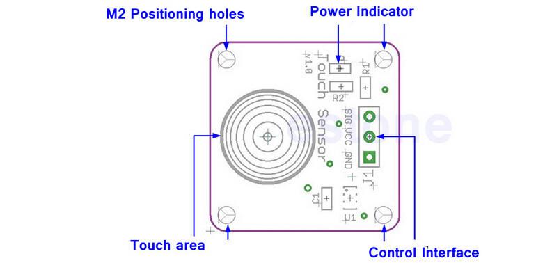 10pcs-lot-Digital-Sensor-TTP223B-Module-Capacitive-Touch-Switch-blue