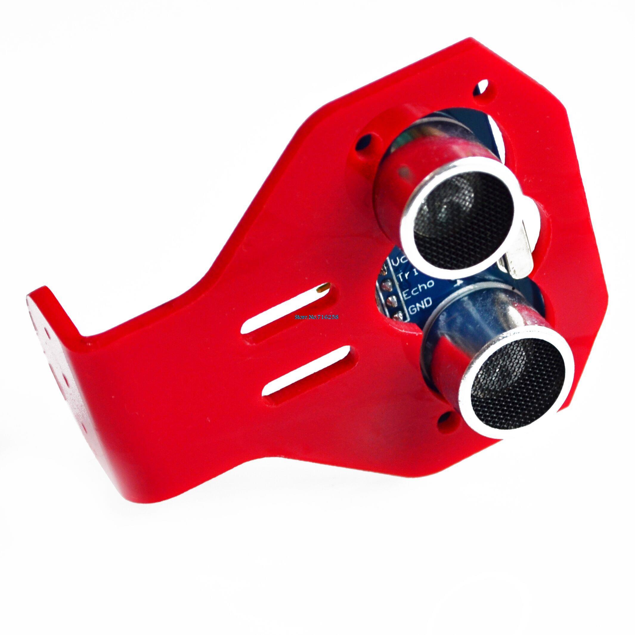 1lot-1pcsHC-SR04-Ultrasonic-Sensor-1pcsCartoon-Ultrasonic-Sensor-Mounting-Bracket-for-Smart-Car-Red-Blue-Color