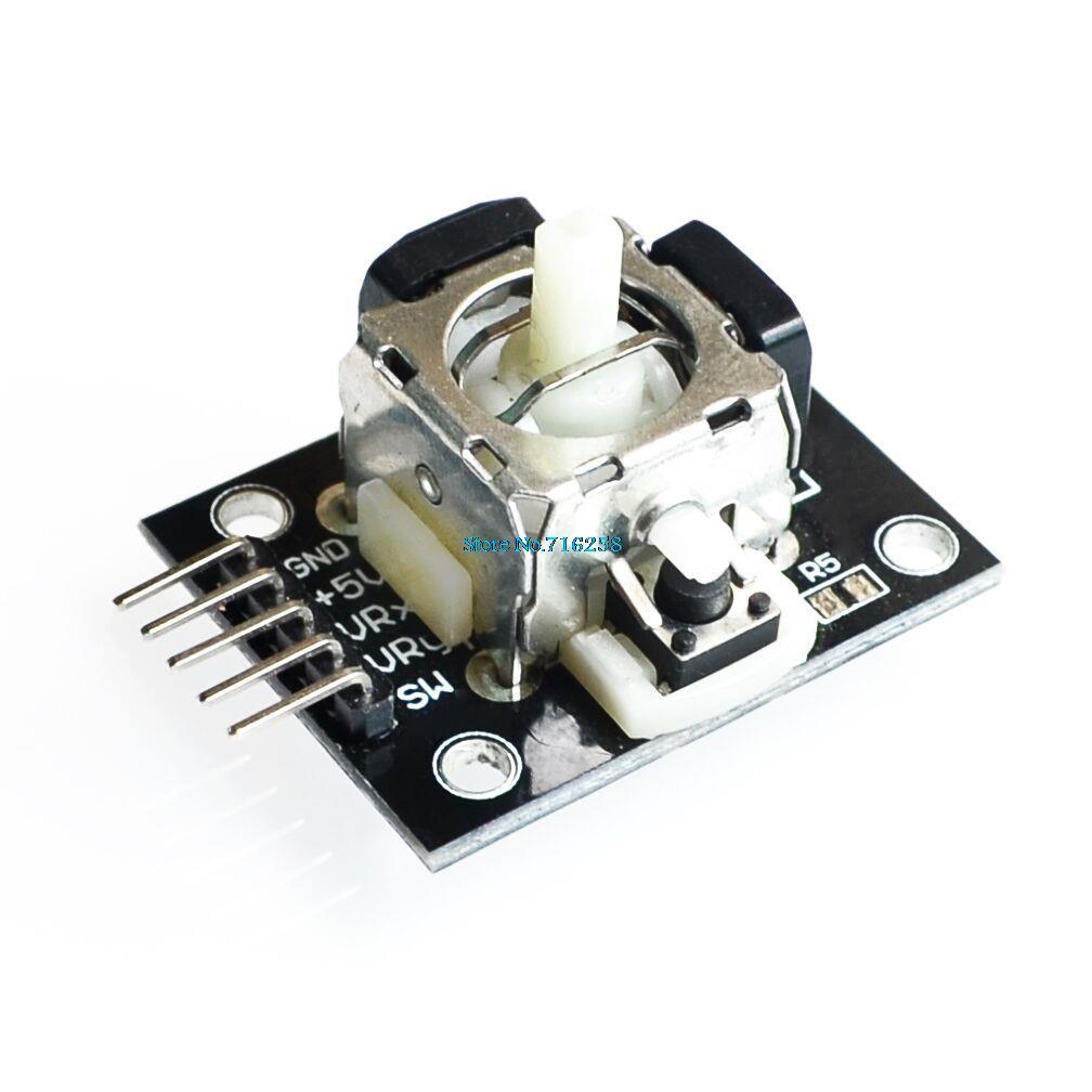 For-Arduino-Dual-axis-XY-Joystick-Module-Higher-Quality-PS2-Joystick-Control-Lever-Sensor-KY-023-Rated-4-9-5