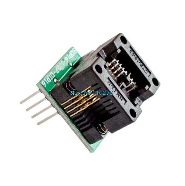 5pcs/lot SOIC8 turn DIP8 SOP8 to DIP8 IC socket Programmer adapter Socket High Quality