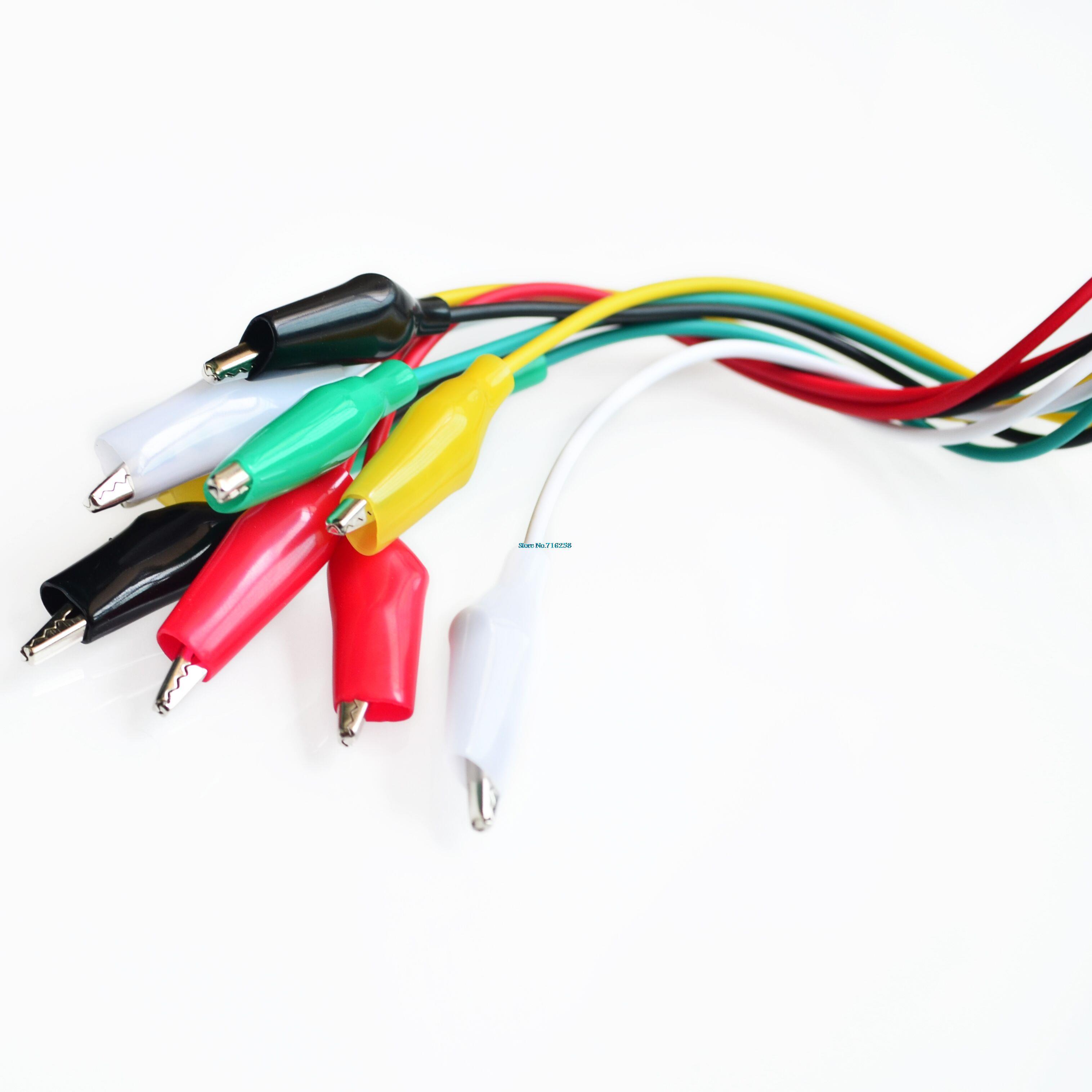 10Pcs-5-colors-length-double-ended-alligator-clips-jumper-wire-mini-test-clips-DIY-test-cable-test-folder-test-hook-clip