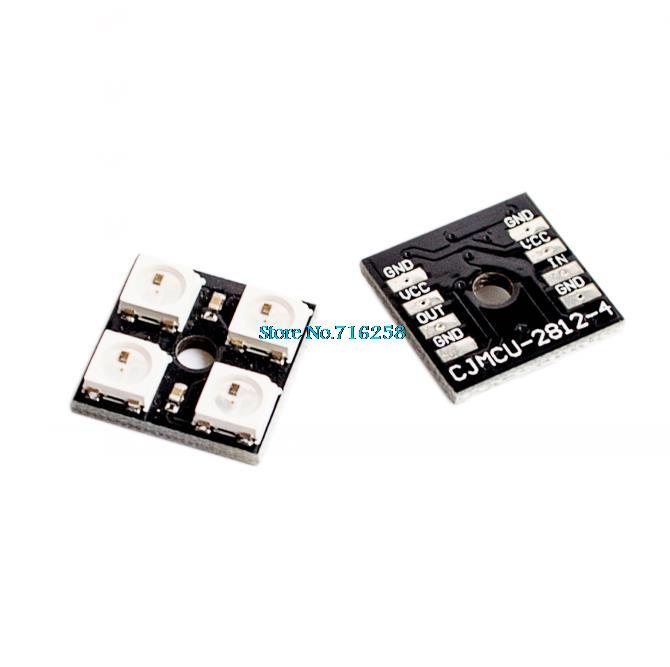 WS2812B-4-5V-5050-RGB-LED-Lamp-Panel-Board-4-Bit-Precise