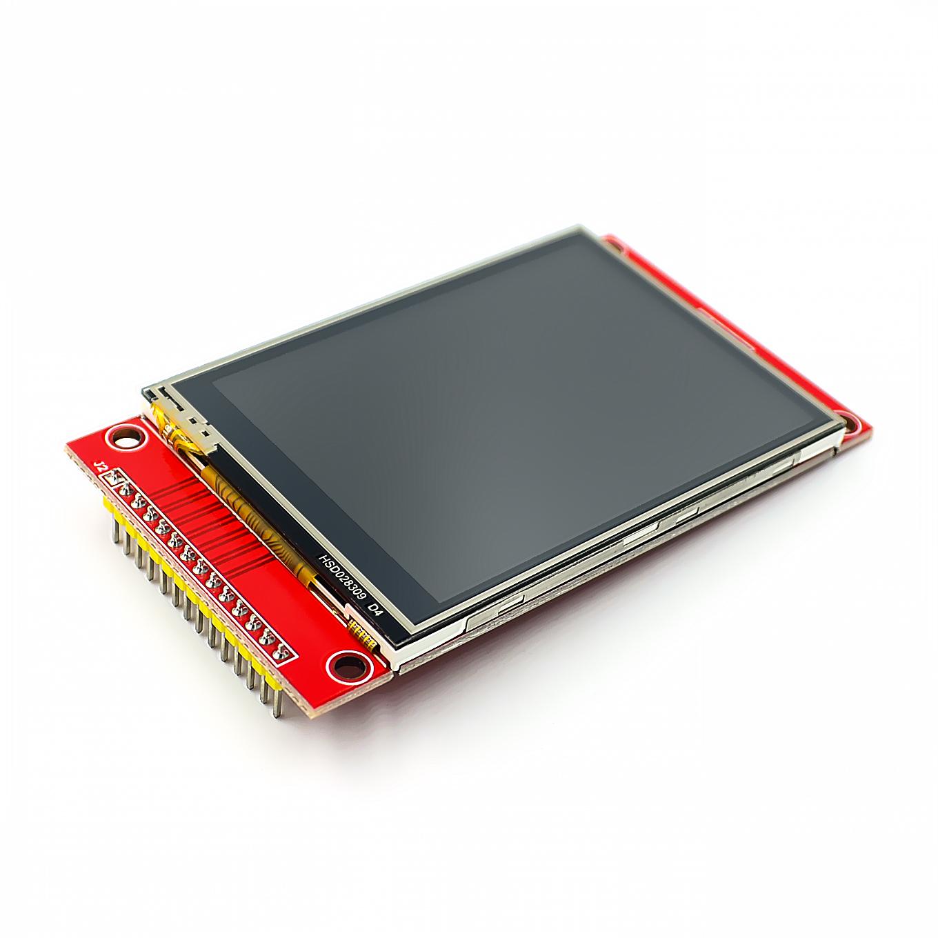 5PCS/LOT 240x320 2.8" SPI TFT LCD Touch Panel Serial Port Module with PCB ILI9341 5V/3.3V