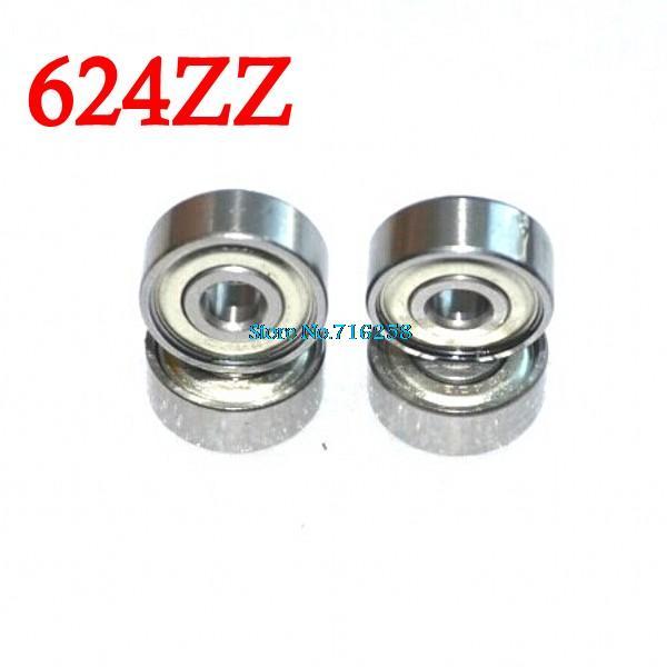 10PCS-LOT-624-624Z-624ZZ-ball-bearing-4-13-5-mm-chrome-steel-bearing