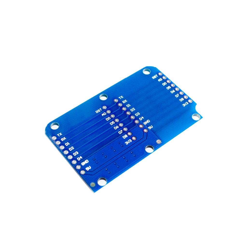 10SETS-LOT-Double-Socket-Dual-Base-Shield-for-D1-Mini-NodeMCU-ESP8266