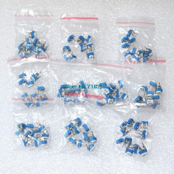 Horizontal-Each-10-10-Kinds-Blue-And-White-Adjustable-Resistance-Package-Hot