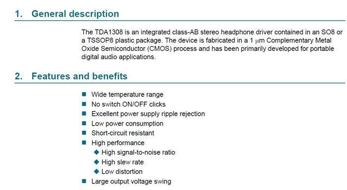 5pcs-lot-1308-Class-AB-stereo-headphone-driver-audio-module-TDA1308
