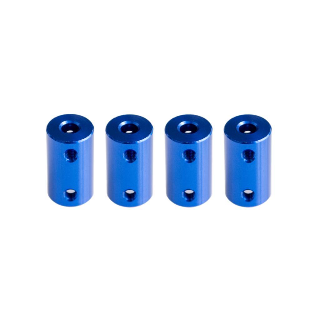 blue-aluminum-alloy-coupler-D14-L25-5mm-with-8mm-for-5mm-shaft-8mm-shaft-for-motor-shaft-ship-model-coupling