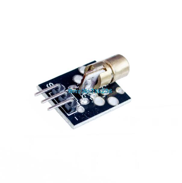 10pcs-lot-650nm-Laser-sensor-Module-6mm-5V-5mW-Red-Laser-Dot-Diode-Copper-Head-for