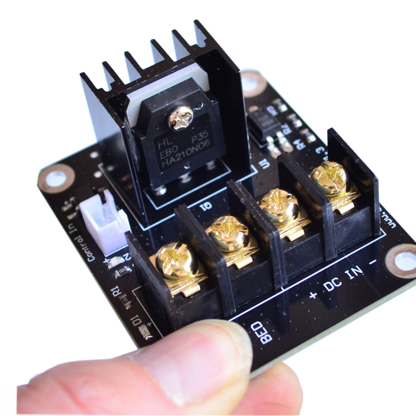 3D printer hot bed Power expansion card /MOS high current load module / Heat dissipation power module For