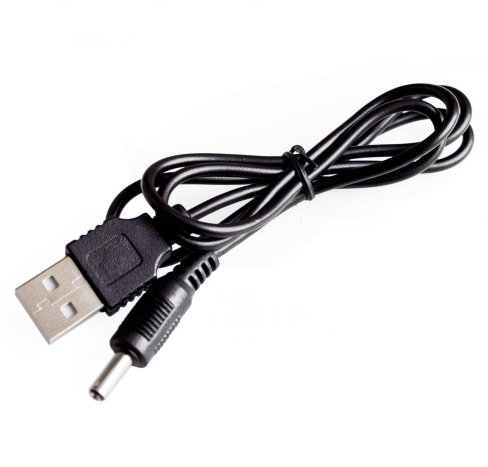USB 2.0 A Male To 3.5x1.35mm 3.5mm Plug Barrel Jack 5V DC Power Supply Cord Adapter Charger Cable 3.5*1.35mm