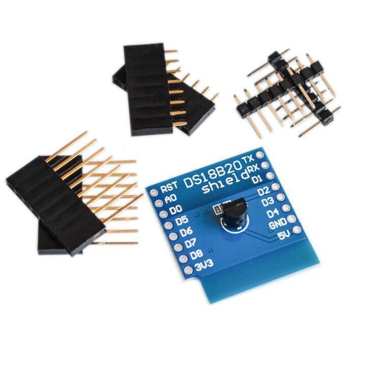 DS18B20 Temperature Sensor Shield Wemos D1 Mini D1 Mini Pro ESP NodeMCU