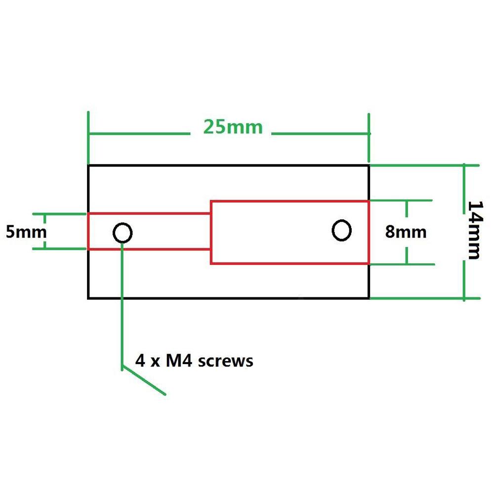 blue-aluminum-alloy-coupler-D14-L25-5mm-with-8mm-for-5mm-shaft-8mm-shaft-for-motor-shaft-ship-model-coupling