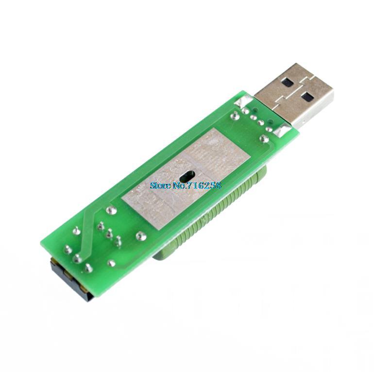 USB-mini-discharge-load-resistor-2A-1A-With-switch-1A-Green-led-2A-Red-led