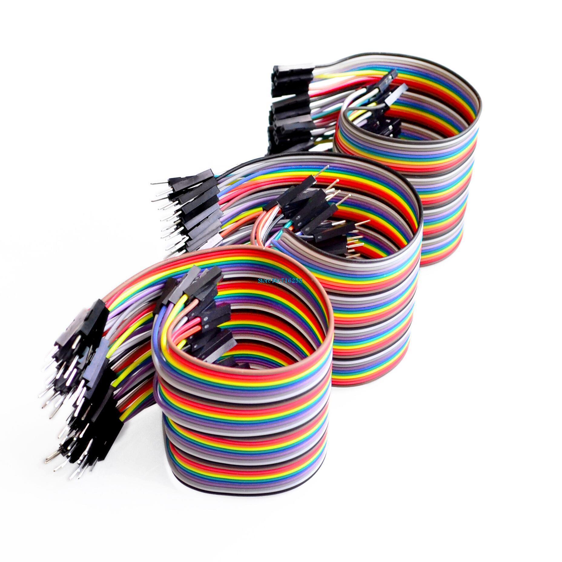 Dupont line 120pcs 20cm male to male + male to female and female to female jumper wire Dupont cable