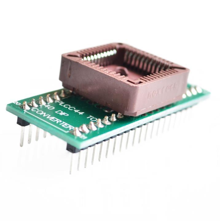 PLCC44-to-DIP40-EZ-Programmer-Adapter-Socket