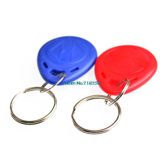 10pcs-125khz-RFID-Proximity-ID-Token-Key-Tag-Keychain-Waterproof-New
