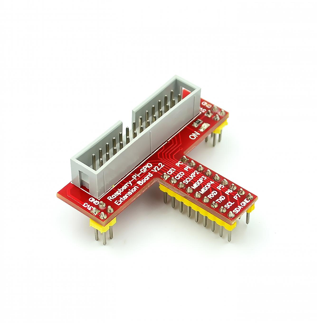 Raspberry Pi GPIO adapter plate for bread plate gold factory direct plug-in version