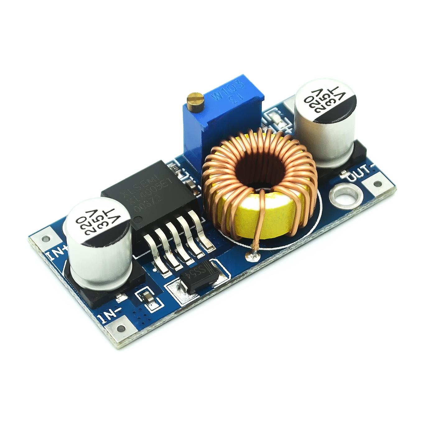 XL4005 DSN5000 Beyond LM2596 DC-DC adjustable step-down power Supply module ,5A High current,High power